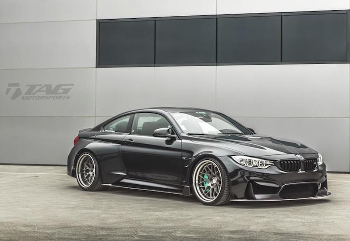 BMW M4 “chat lu” nho goi do widebody hang hieu